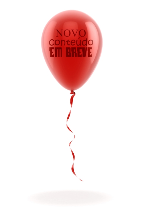 3d red balloon on white background